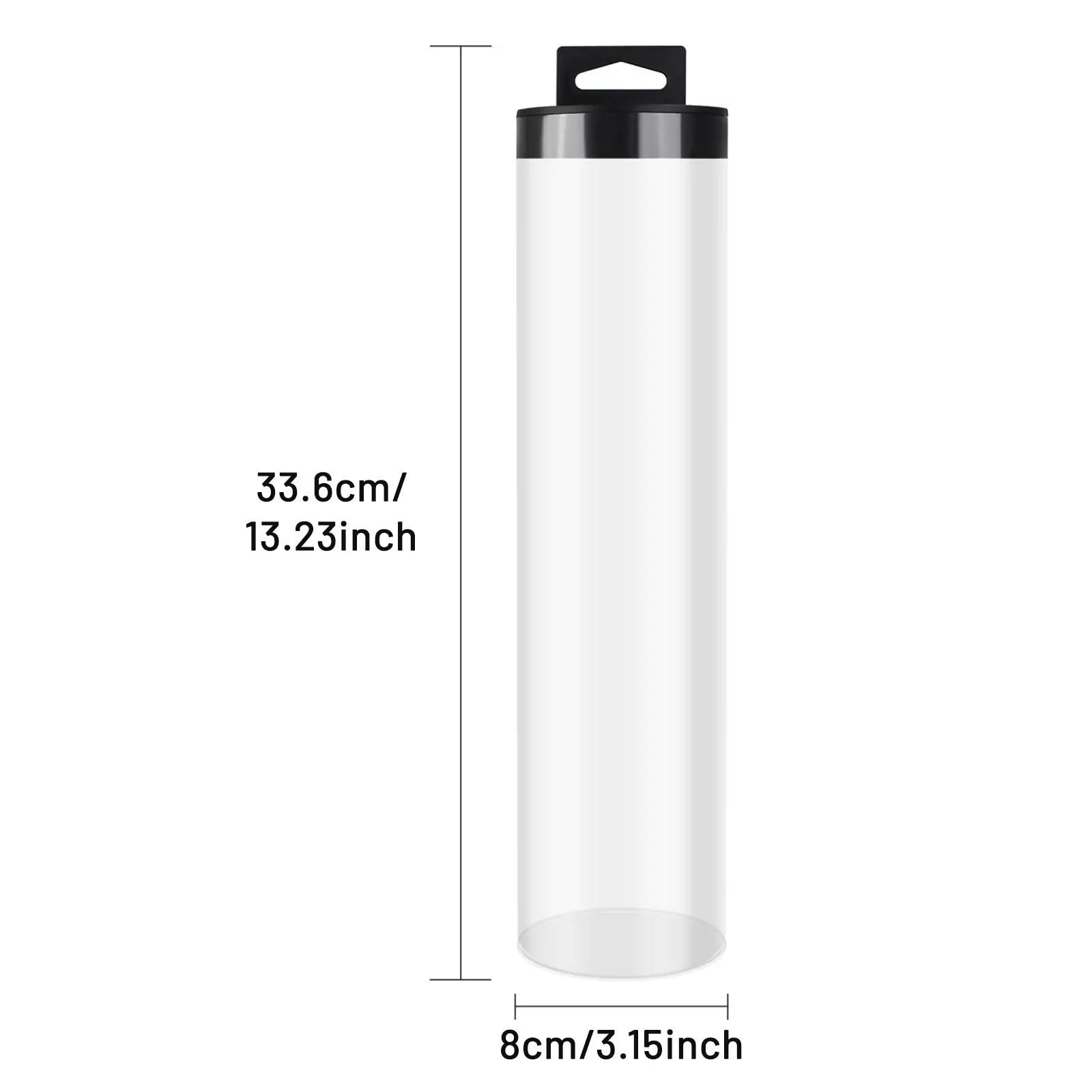 

Tennis Saver Organizer Tube Clear Plastic Storage Can for Tennis Balls and Pickleball Ball Practice