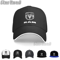 Nieuwe Dodge Ram Logo 20023 Fashion Baseball Cap Pet Heren Hoed Dames Pet Man Hoed Dames Zonnehoed