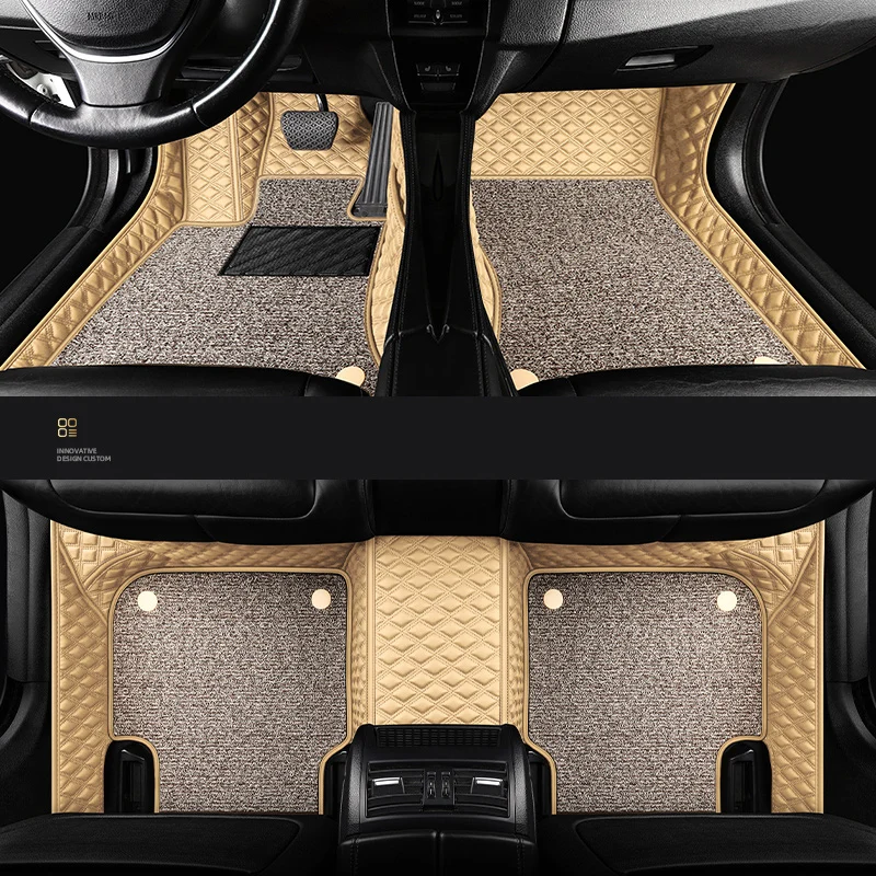 Car Styling Car Floor Mat  For Honda Accord 10 generation Civic CRV XRV CRZ URV HRV  For 95% Vehicles Interior Accessories