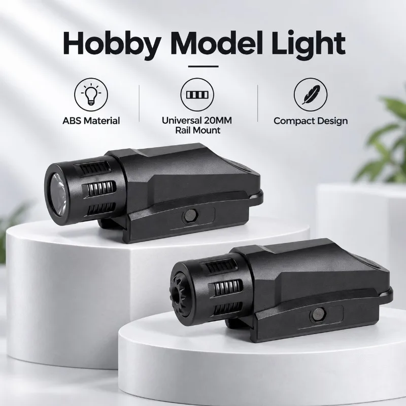 ABS Decor Model Light Beam Indicator Universal 20mm Rail Mount Hobby Ornament