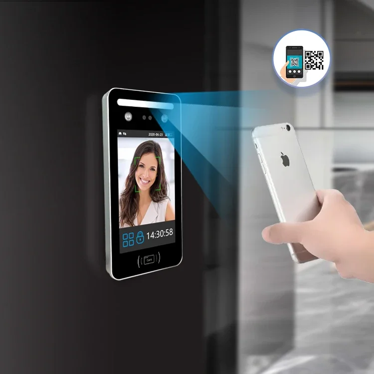 Face Recognition Software Attendance Machine Door Access System Facial Recognition Fingerprint Elevator Access Control EU-AI802F