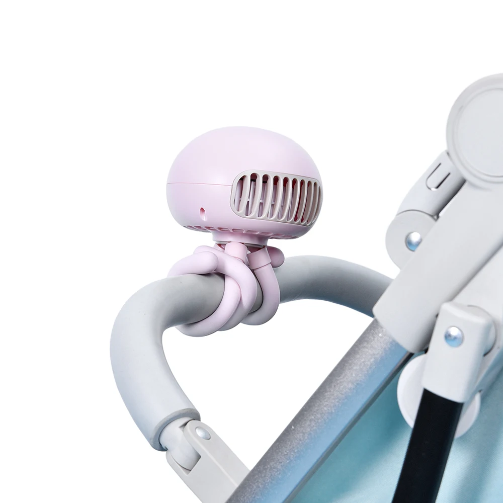 

Мини-безлопастной вентилятор для детской коляски, USB перезаряжаемый ручной портативный вентилятор, вентилятор для детской коляски