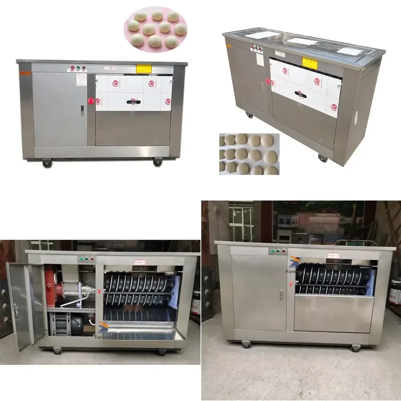 For Automatic Electric Dough Rounder Divider 3000W Bread Dough Ball Maker Machine Commercial Bakery Equipment Fast Uniform