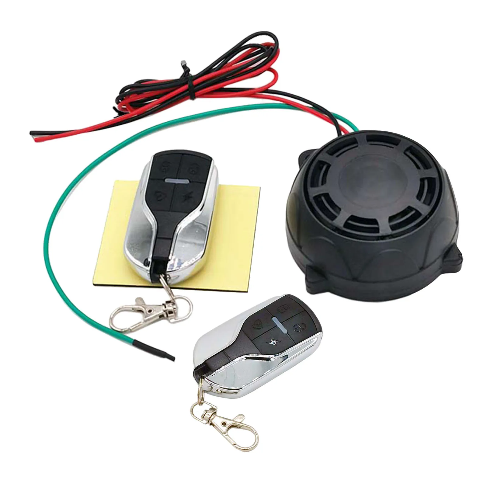 

Motorcycle Alarm System Anti-Theft 12V Waterproof Motorcycle Alarm System 115dB Bike Alarm Wireless Vibration Motion Sensor