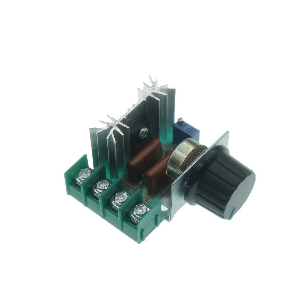 Voltage Regulator 2000 Watt AC 50 - 220 Volt Dimmer SCR Power Regulator Motor Speed Controller Home Improvement Regulators 2000