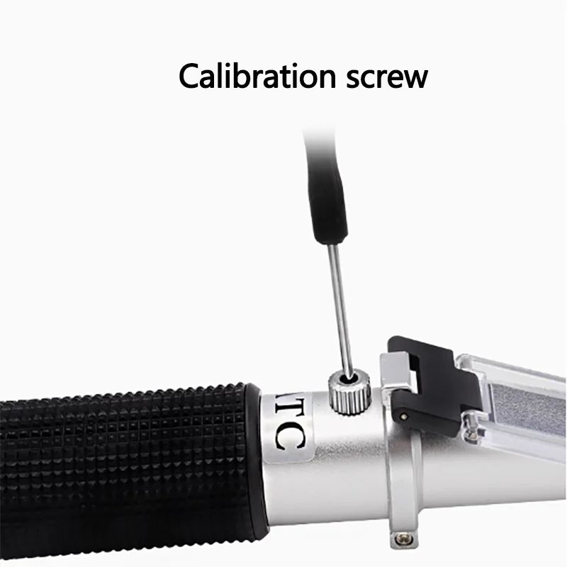 Alcohol meter Handheld 0-80% refractometer Alcohol meter Ethanol alcohol concentration measuring instrument Refractometer