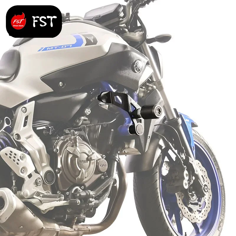 For Yamaha MT07 FZ07 Tracer700 Crash Bar Bumper Engine Guard Anti-Fall Sliders Motorcycle Frame Protector Modified Parts