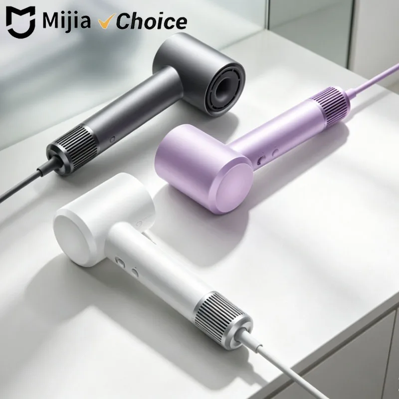 mijia-electric-hair-dryer-h501-high-speed-negative-ions-110000-rpm-professional-care-hair-62m-s-wind-1600w-home-hair-dryer