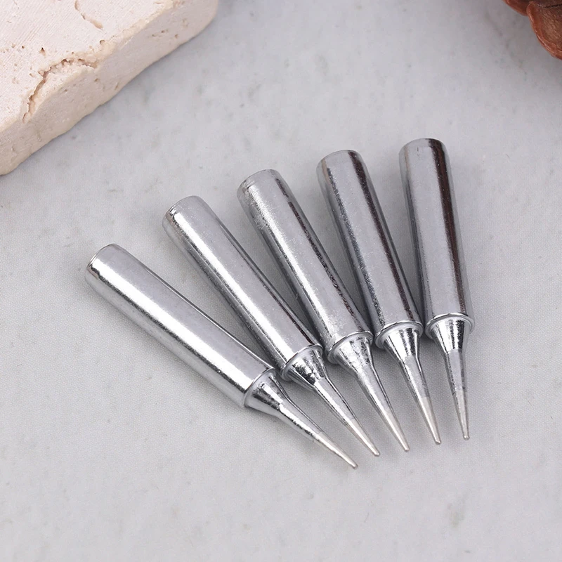 

NEW 10Pcs 900M-T-I Soldering Replaceent Solder Iron Tips Station Tool Iron Tips Solder Tips Soldering Tips Solder Iron Tips