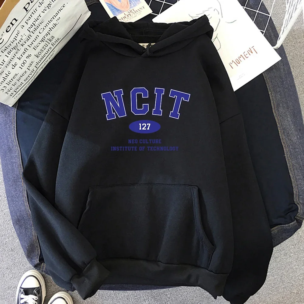 Kpop Nct 127 Hoodie Klassieke Winter Warm Vrouwen Mannen Sportwear Female Sweatshirt Cute Graphic Fleece Ladies Clothes