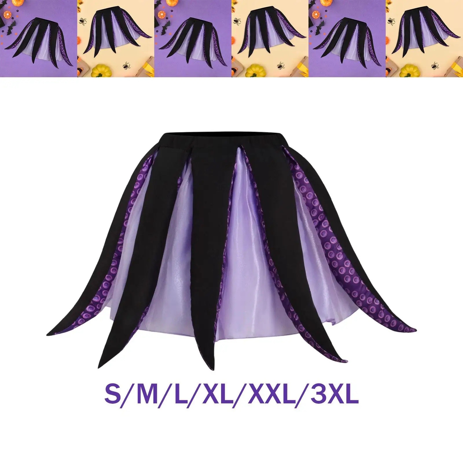 

Женский костюм осьминога, одежда для косплея, костюм Урсулы для праздничного маскарада