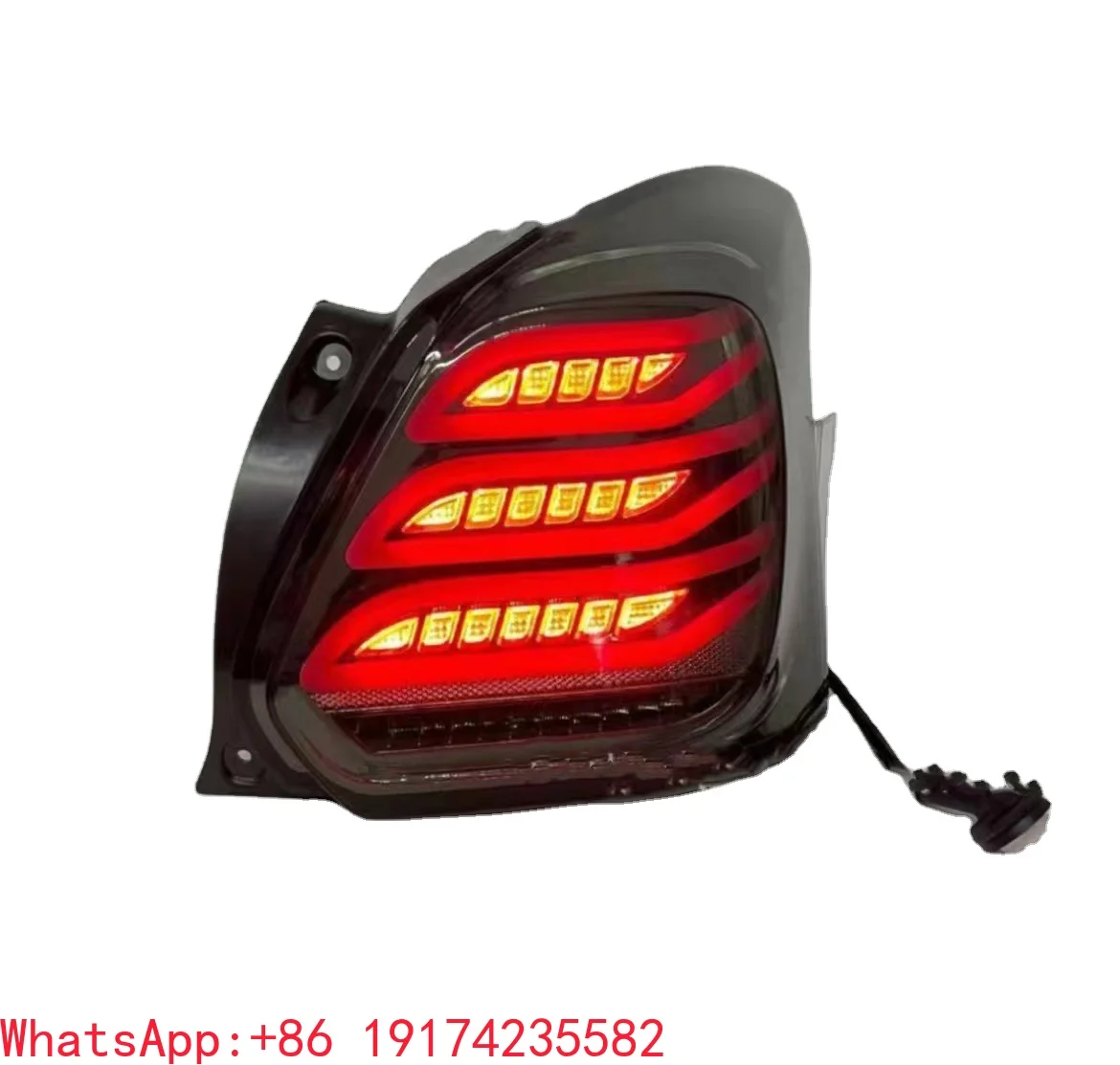 

for Suz-uki Swift 2016 2018 2020 LED Tail Light Brake Light Reversing Lamp Turn signal Rear Light with Two Housing Color