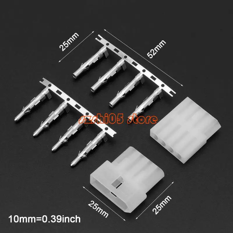 

781E Antenna Tuner Connector 4 Pin Plug Male Female for ICOM AT-120 Radio Diy