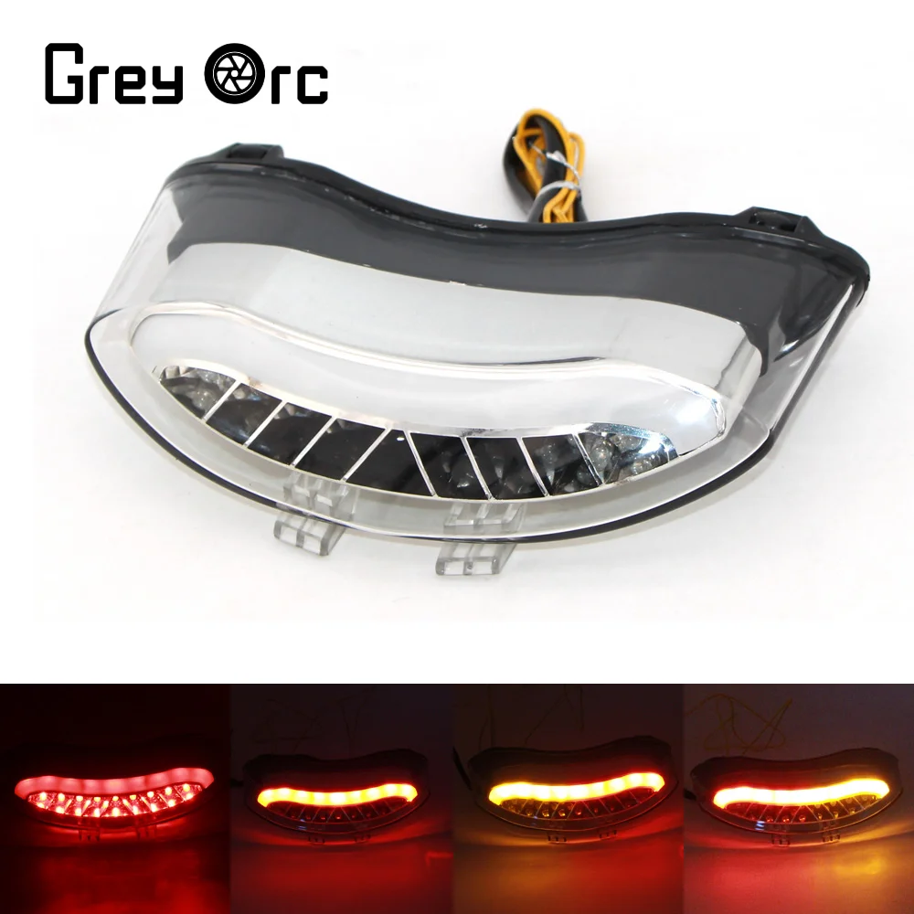 

Motorcycle Rear LED Turn Signal Tail Light for Triumph Daytona 675 R 2005 - 2010 Speed Triple R 2008 - 2010 Taillight