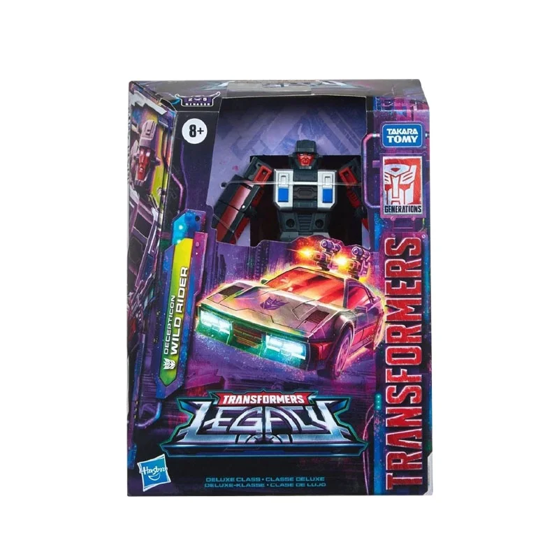 Hasbro Original Transformers Anime Figure Legacy United WILDRIDER Dragstrip Action Figure Giocattoli per ragazzi e ragazze, regalo per bambini