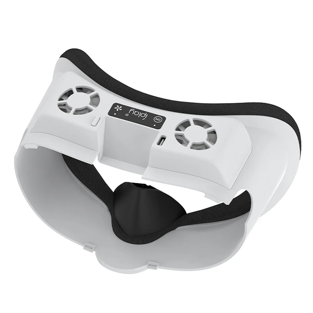 For Meta Quest 3 Air Circulation Face Cover With Cooling Fan and RGB light VR Headset Replacement Facial Interface Mask