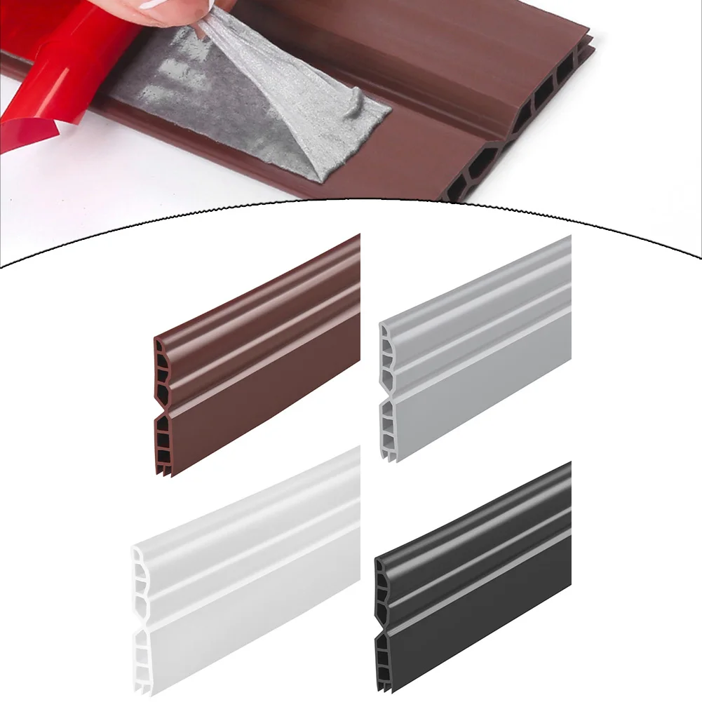 Door Gap Sealing Strip Door Bottom Seam Windproof Strip Door Windproof Strip Anti-Cold Gap Weather Stripping Blocker Stopper