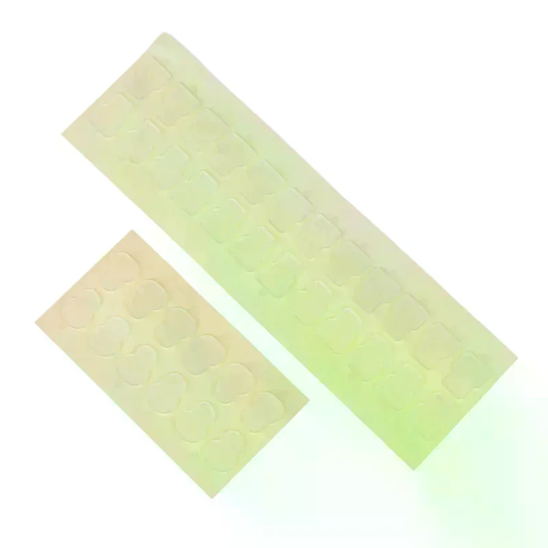 2 قطعة نموذج نفس نانو لاصق دمية زخرفة نانو مزدوجة الوجهين الشريط شفافة عالية اللزوجة رقعة ثابتة قوية #5