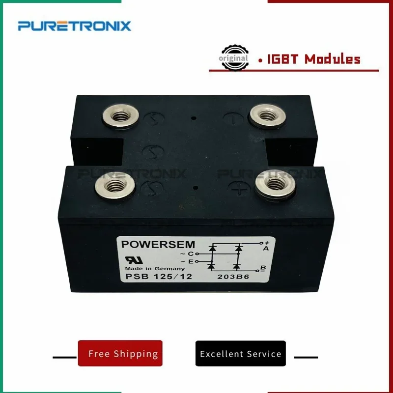PSB125/12 PSB125/16 PSD125/12 PSD125/16 New Rectifier Bridges