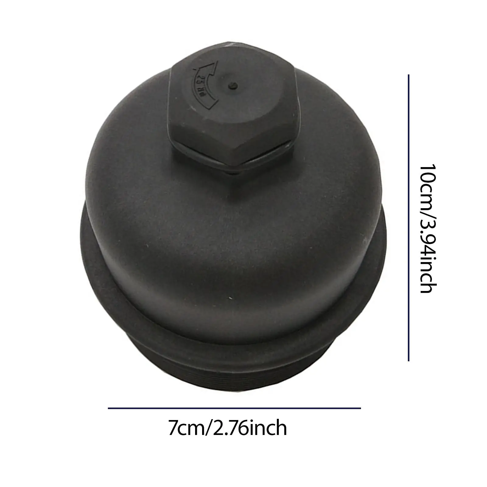 Auto-Ölfilterdeckel 2S6Q-67939-aa Ersatz Einfach zu installieren Zuverlässig 2S6Q6737AA 1103 2S6Q67939AA Abdeckung Gehäuse oben für Citroen