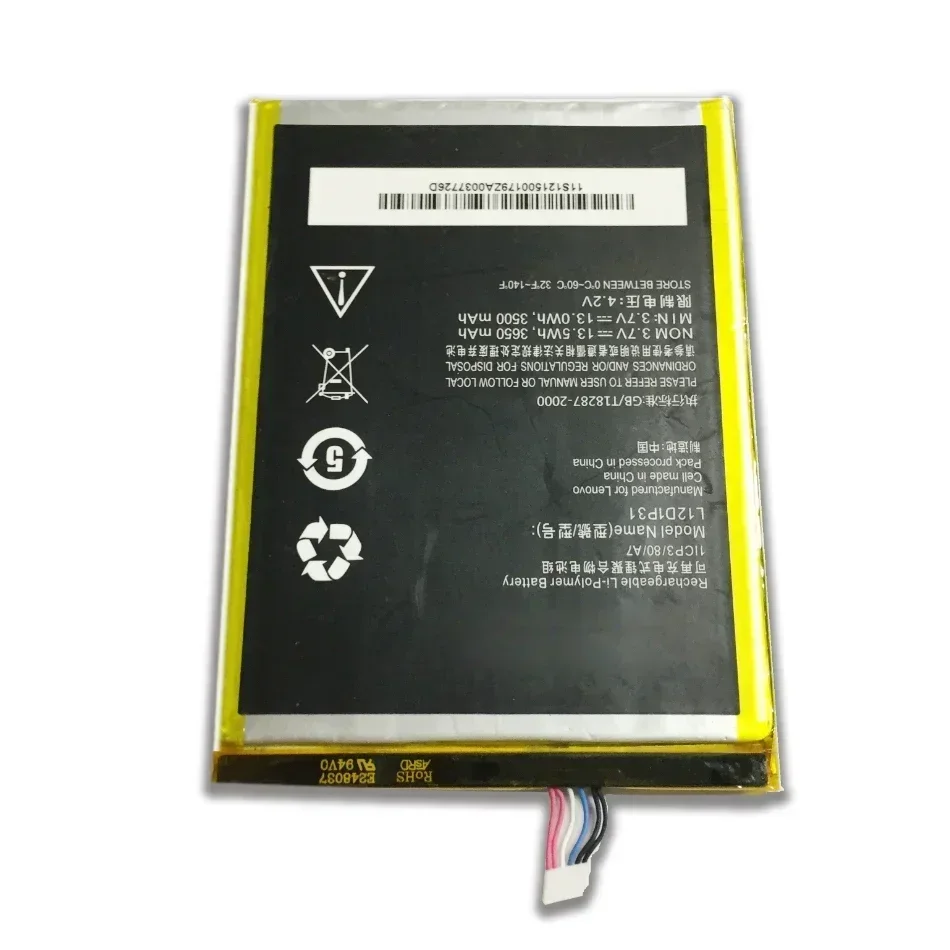 L12D1P31 L12T1P33 Аккумулятор для планшета Lenovo IdeaTab lepad 7 "3650 мА A1000-L A1010 A3000 A3000-H A3300 A3300-T A5000 A5000E