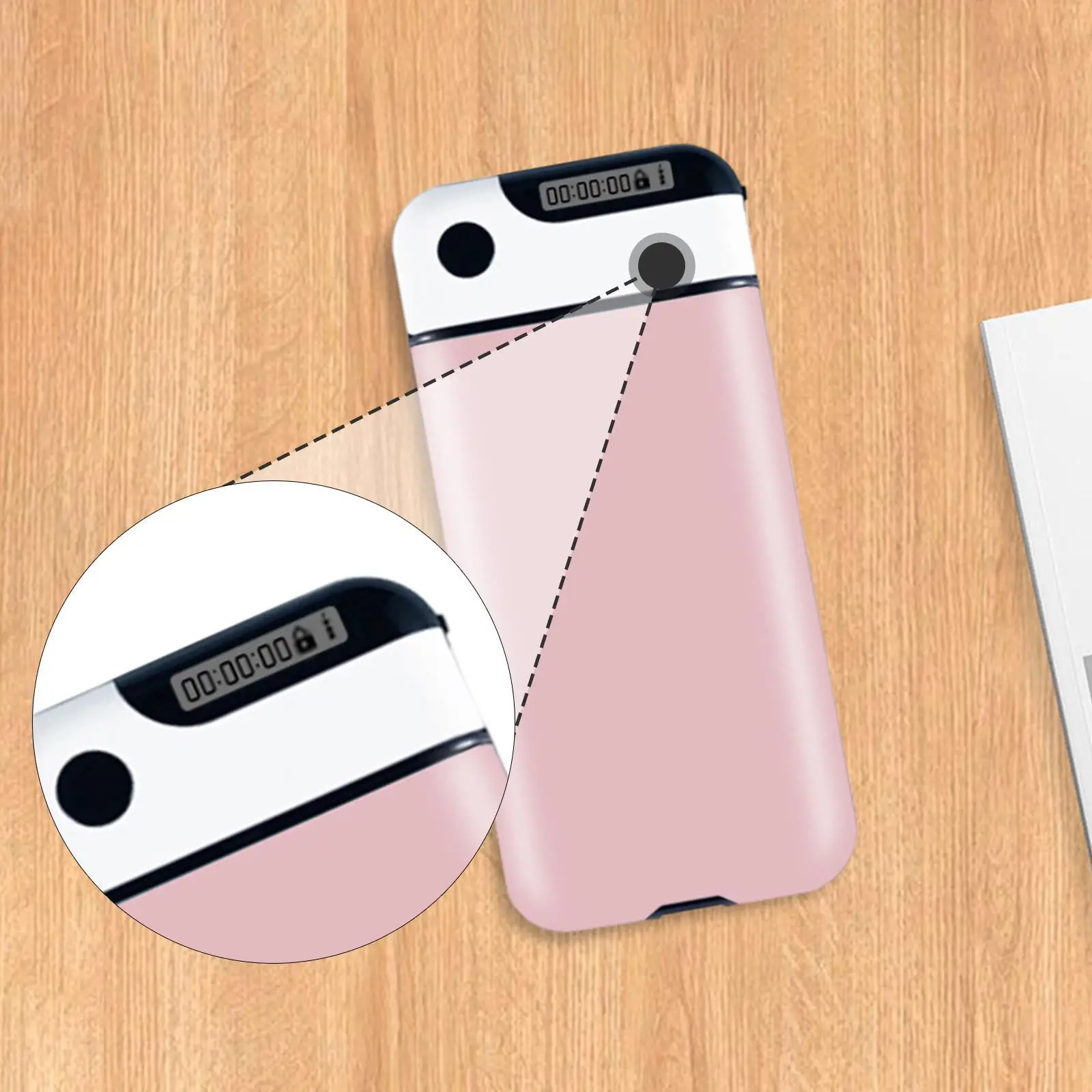 Timed Lock Box Easy to Carry Portable Multifunctional Phone Lock Box for Dorm