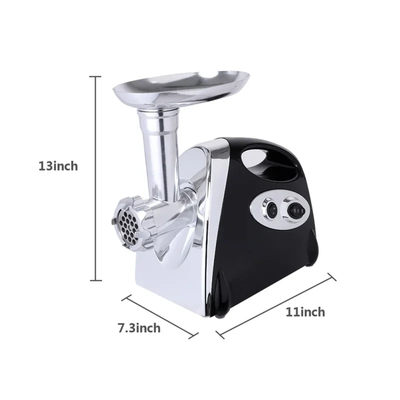 Stainless Steel 2800W Electric Meat Grinder Sausage Maker Stuffer Powerful Food Mincing Cutter Machine Household Kitchen Chopper