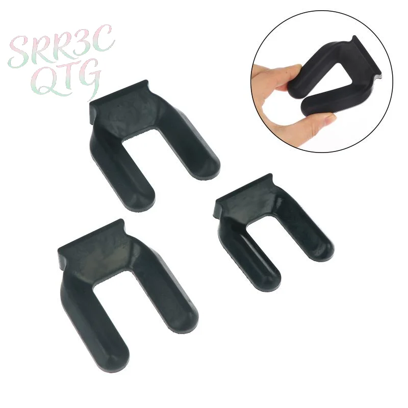 Hot Rubber Office Chair Wheel Stopper Furnitures Foot Wheel Caster Anti-slip Pad Floor Protectors Prevents Scratches Slot Pad