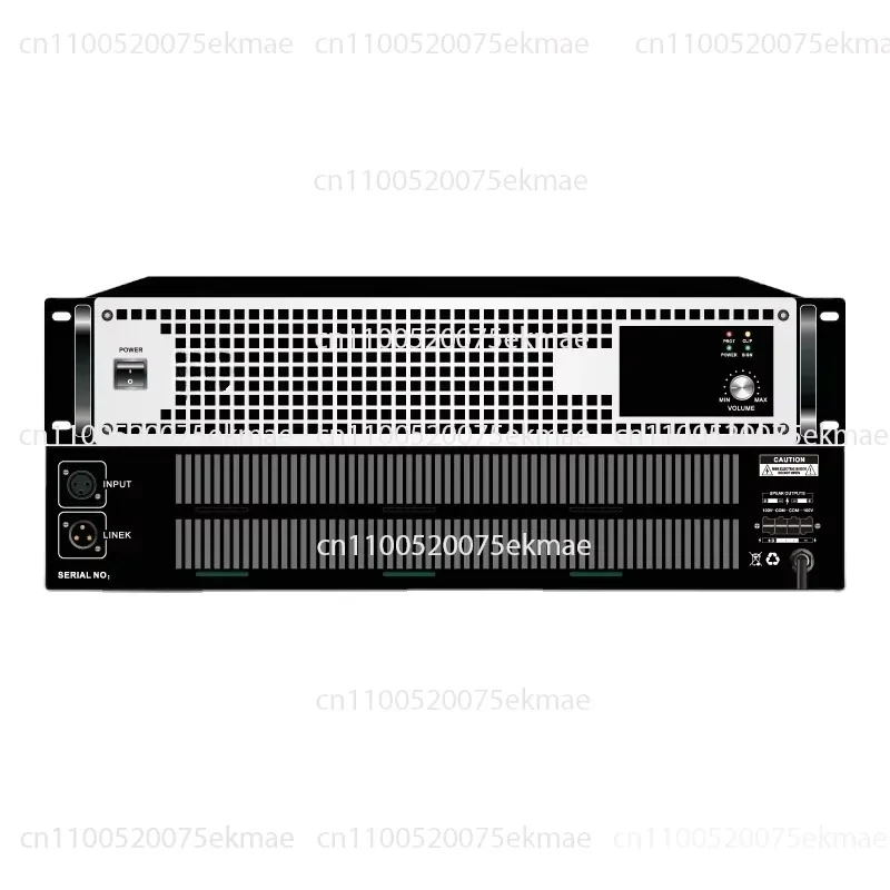 3000W Pure Power Amplifier Home Audio KTV Bar Concert Professional Power Amplifier