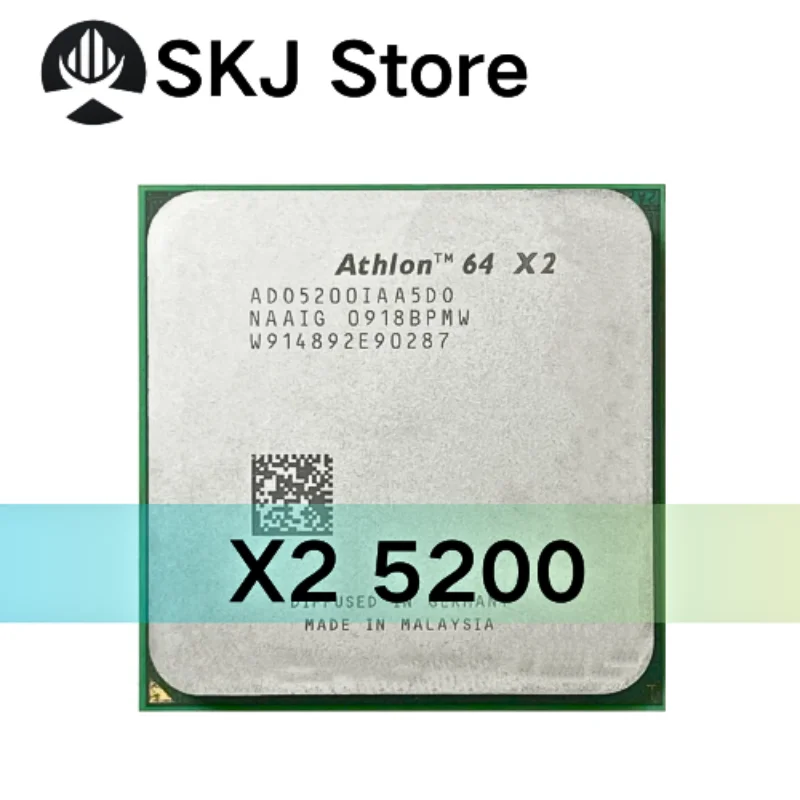 Athlon X2 5200+  X2-5200+ 2.7GHz Dual-Core  ADO5200IAA5DO Socket AM2