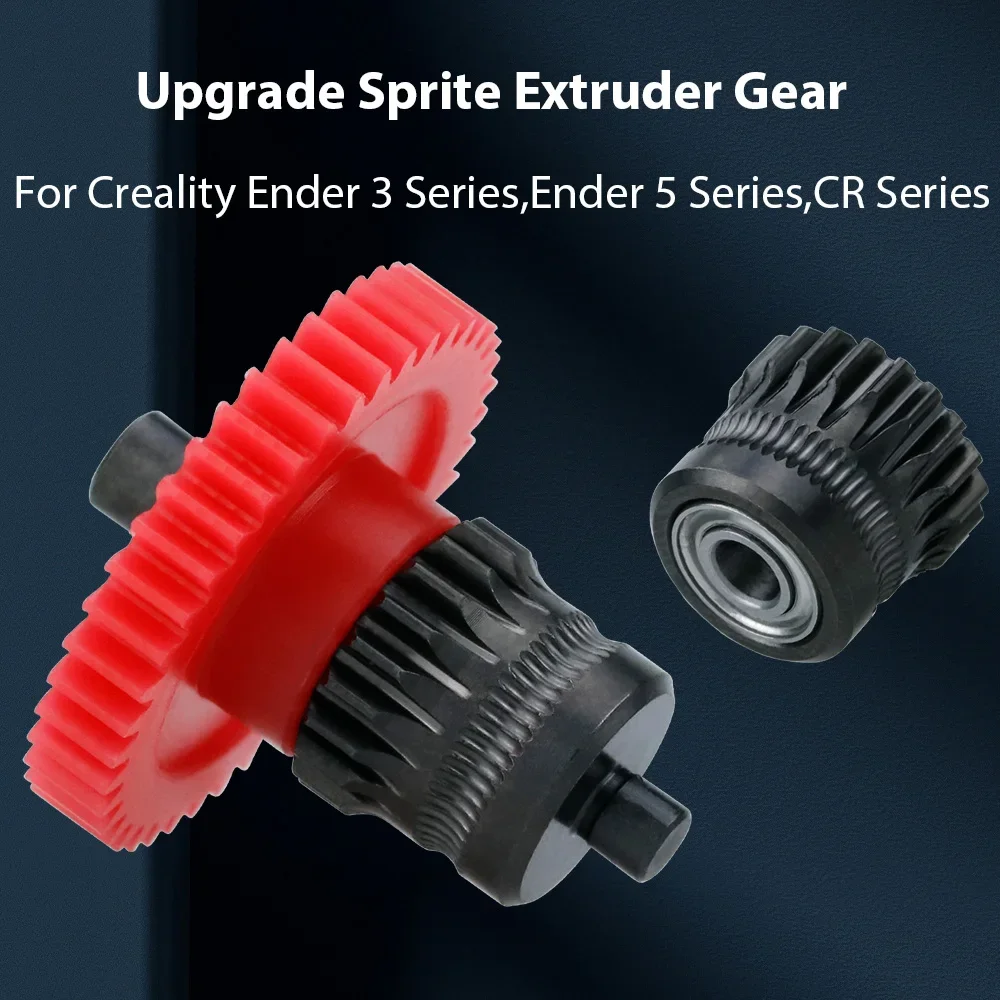 Upgrade Sprite Extruder Gear for Creality Ender3 S1 V3 SE Ender-5 CR-10 Smart Pro CR-200B CR-M4 3D Printer Accessories