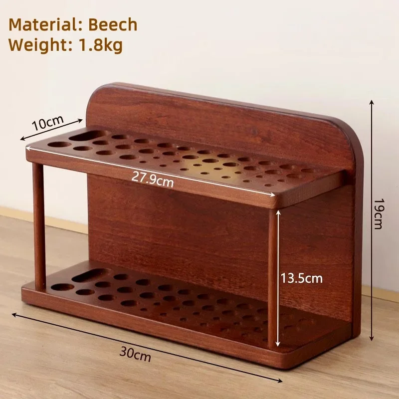 Walnut Wood Desktop Pen Holder Easel Drawing Board for Artists And Art Students Special Art Supplies School Desk Organizer