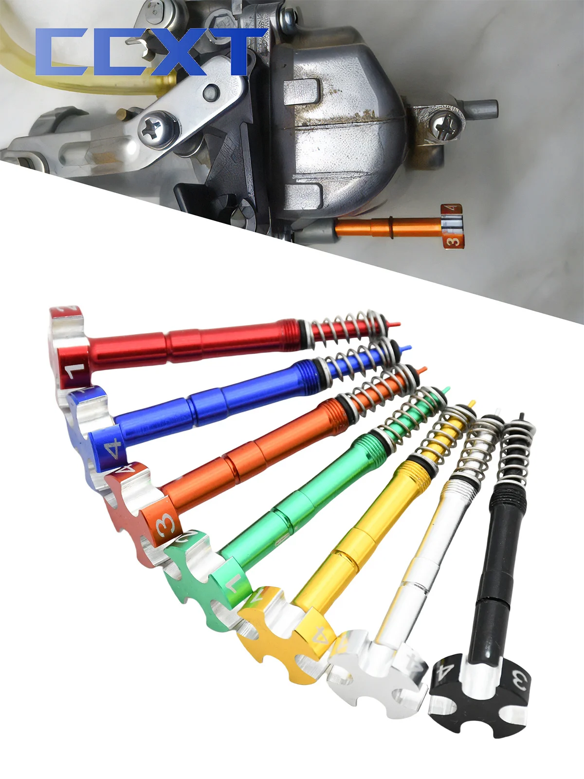 Carburateur à Air facile à régler, vis de mélange de carburant pour KTM, Honda, Yamaha, Suzuki, Kawasaki, ATV, pièces universelles