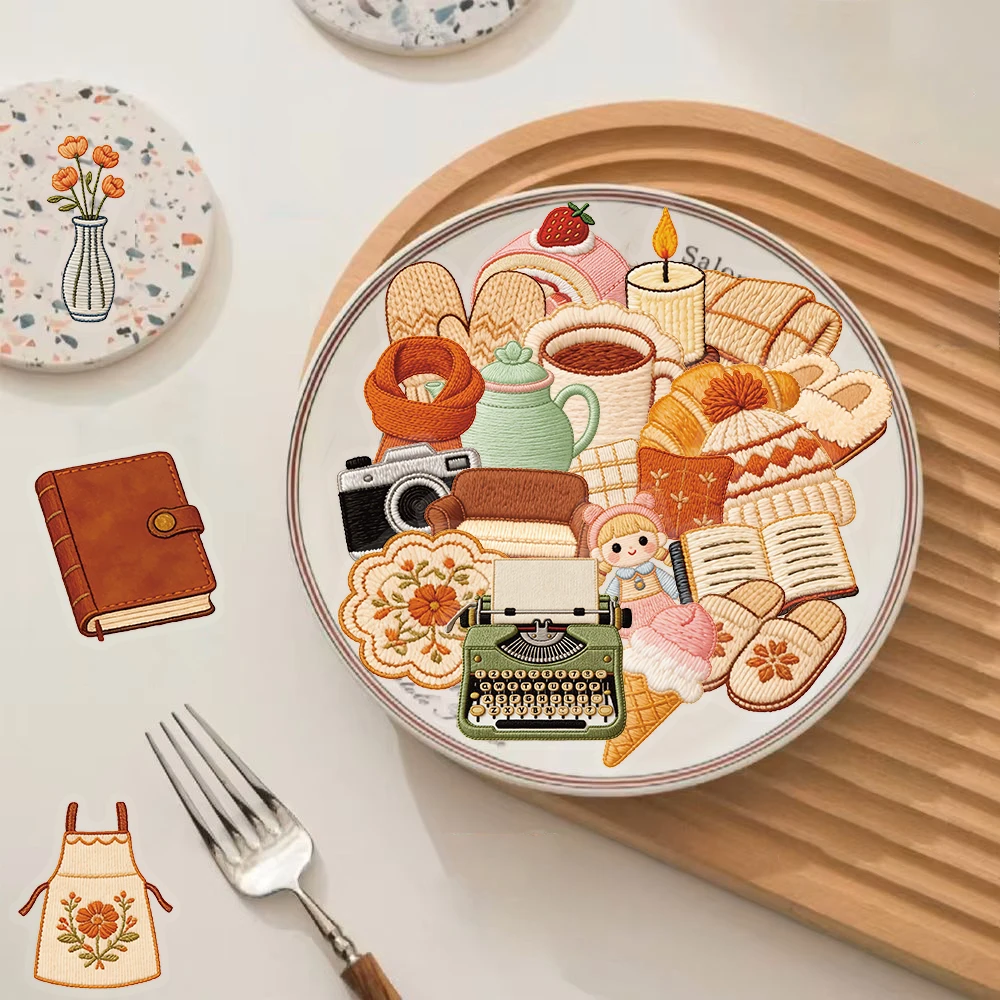 50PCS Cozy Little Things Sticker Suitcase Scrapbooking Guitar Phone Laptop Luggage Decorative Graffiti School Supplies Stickers