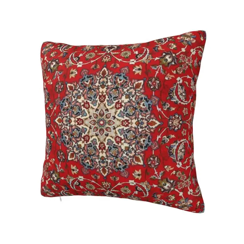 Custom Silk Wool Persian Rug Pillow Living Room Decoration Fashion Bohemian Ethnic Kilim Outdoor Cushions Square Pillowcase