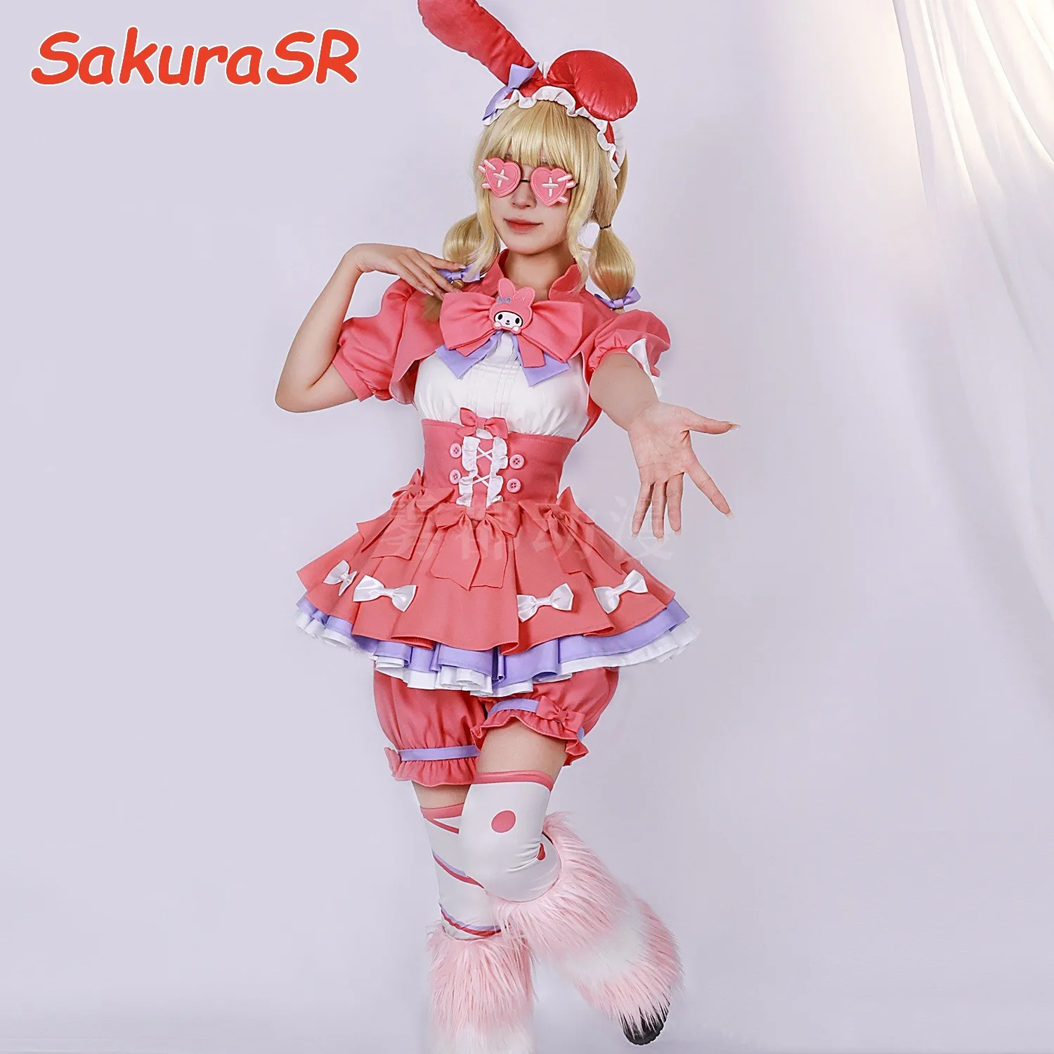 

Lily Barrier Cosplay Game Identity V Cheerleader Cosplay Costume Party Uniform Pink Dress Carnival Anime Role Play Suits