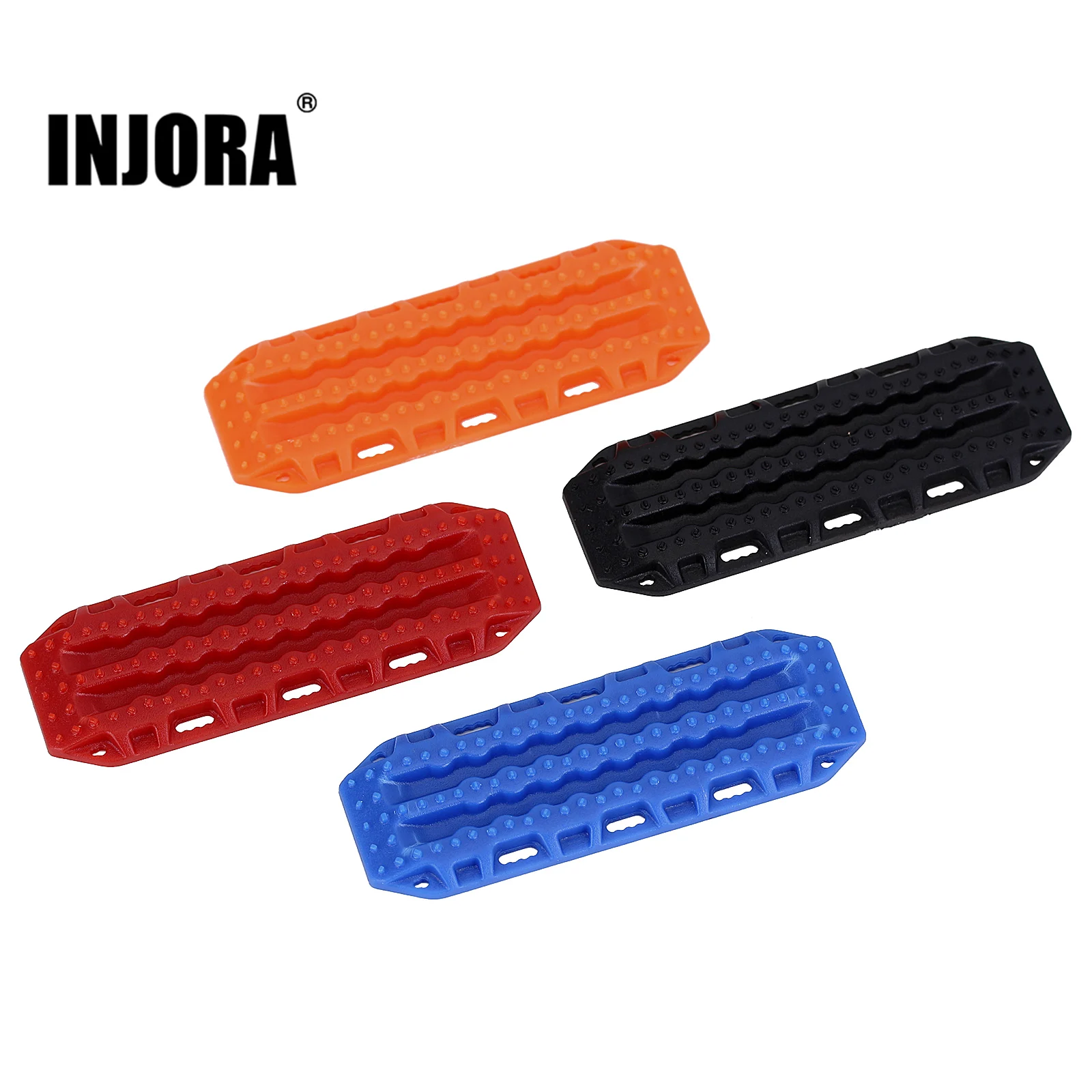 INJORA plastica Mini scala di sabbia rampe di recupero bordo per 1/24 RC Crawler auto Axial SCX24 decorazione AX24 parti di aggiornamento