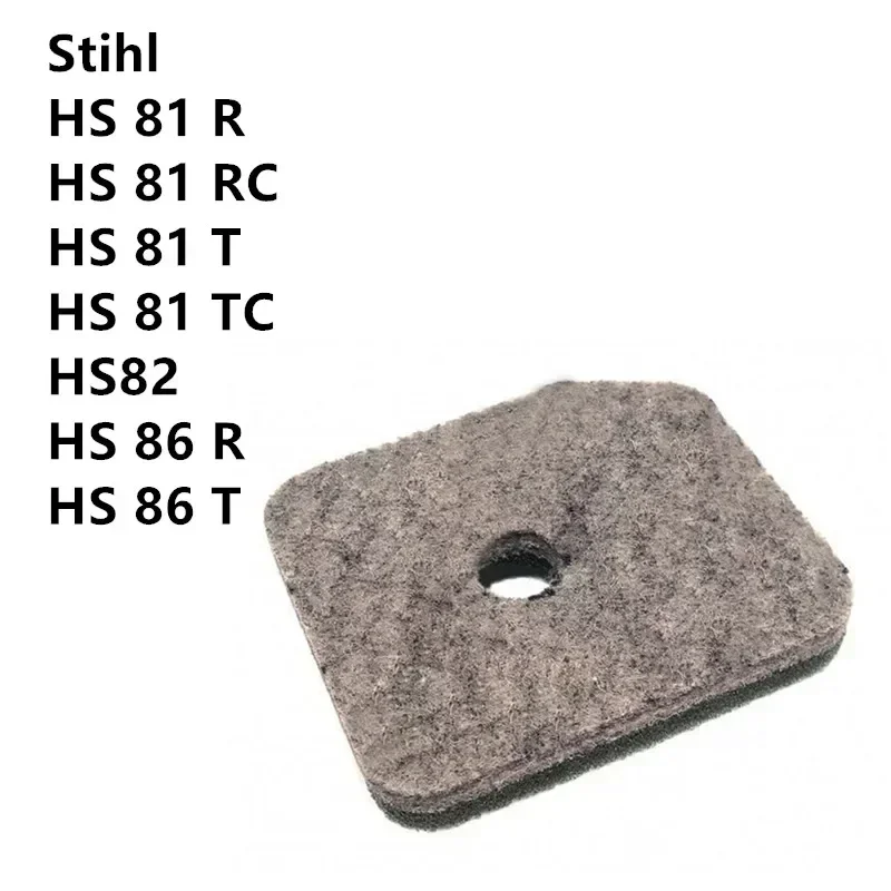 1 шт. воздушные фильтры для Stihl HS 81 R/HS 81 RC/HS 81 T/HS 81 TC/HS82/HS 86 R/HS 86 T, триммеры для живой изгороди с бензопилой, замена