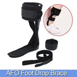 1Pcs Adjustable Medical AFO Foot Drop Brace-Ankle Foot Orthosis Drop Foot Stabilizer Support for Walking with Shoe