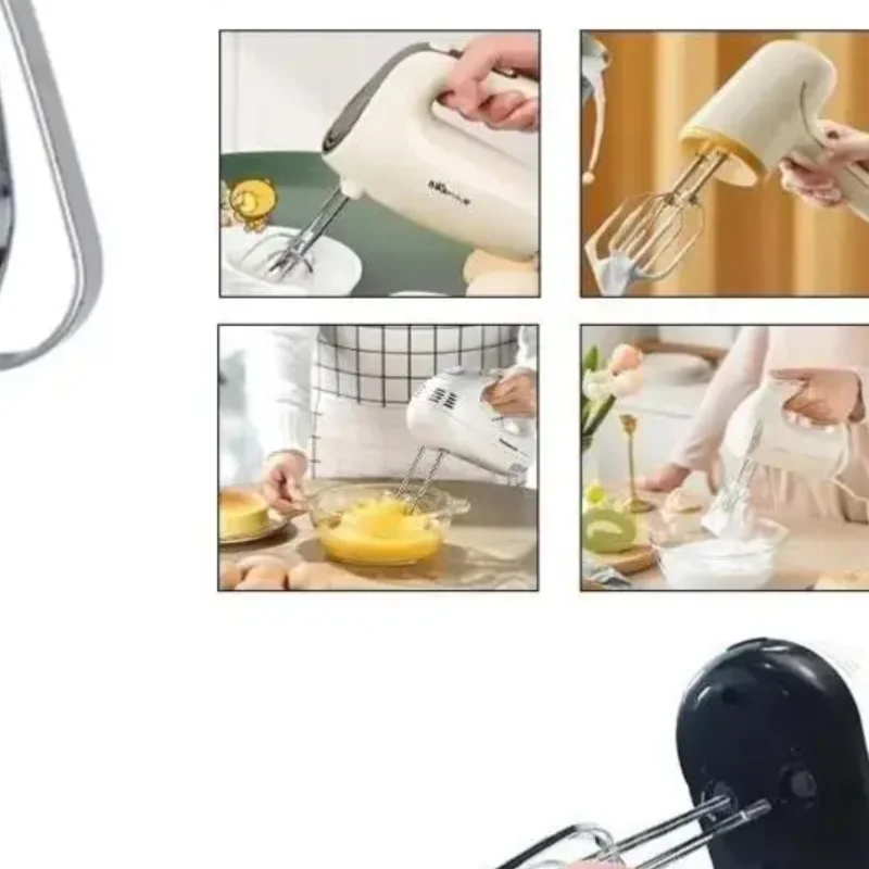 1/2/4Pcs Electric Egg Beater Stirring Hook, Stainless Steel Durable Handheld Egg Whisk Mixing Stick Kitchen Mixer