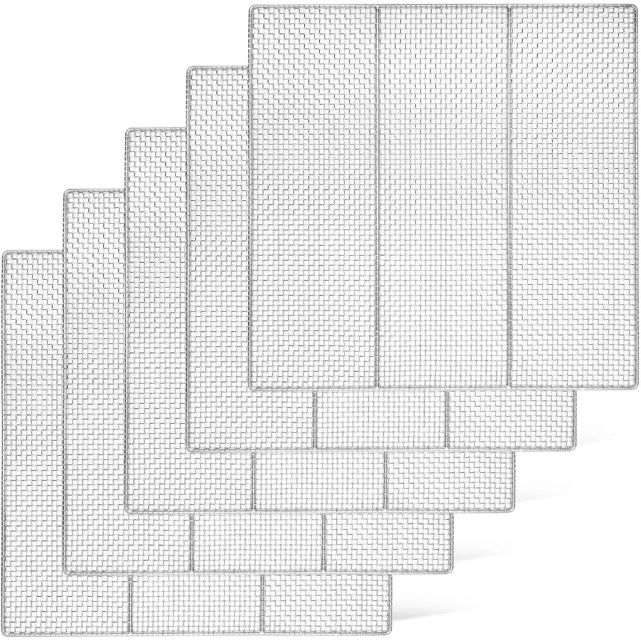 

10-Pack 23"X23" Donut Fryer Screen, Heavy-Duty Woven Mesh (16 Gauge) Deep Donut Screen, Compatible with Belshaw, Avalon & Commer