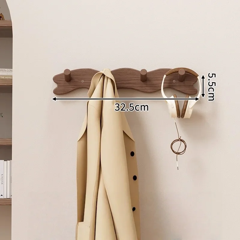 Modern Fashionable Wall Mounted Coat Racks Simple Elegant Generous Perchero Ropa De Pie Furniture