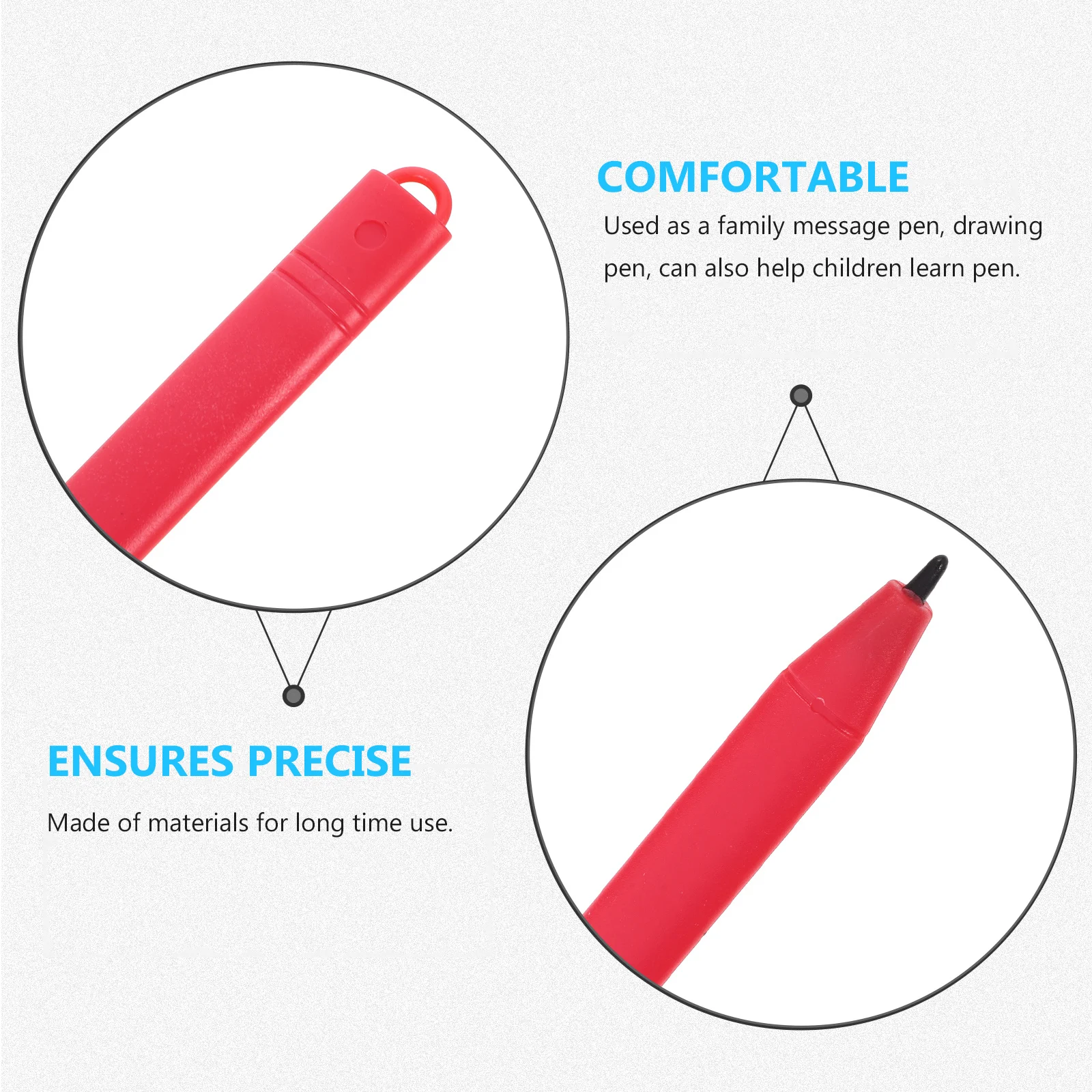 

TEHAUX 5pcs LCD Tablet Stylus Pen for Writing Drawing Painting Board for Kids Girls Boys