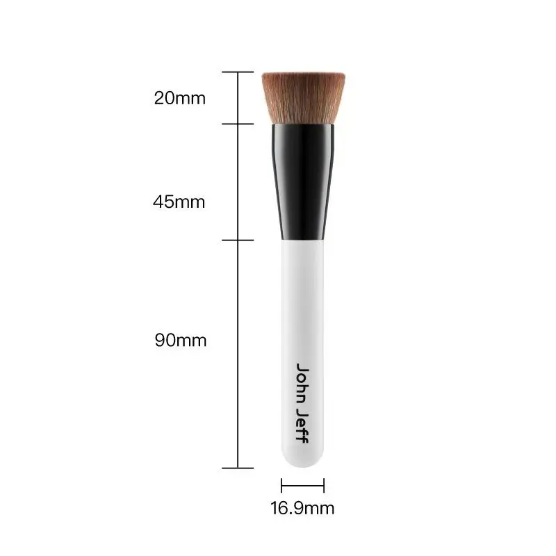 3 styles Makeup Brush Ambient Soft Glow Blush Brush Soft Fiber Hair Fashion Face Brush John Jeff Makeup Tools Set