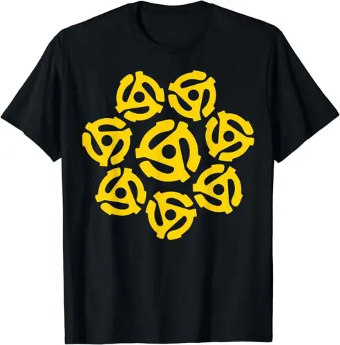 

Vinyl Record 45 RPM Spindle Recording Adapter Music Lover T-Shirt