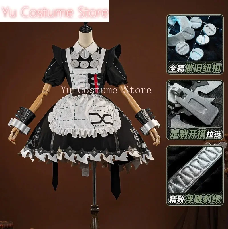 YuCostume Zenless Zone Zero Corin Wickes Game Suit Elegant Lovely Lolita Maid Dress Cosplay Costume Halloween Party Outfit Women