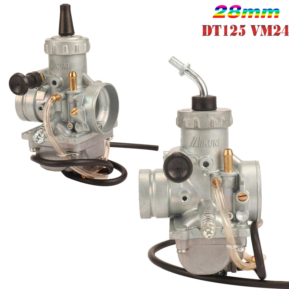 Motorcycle PZ28 VM24 28mm Carburetor For Yamaha DT175 MX DT 175 MX TZR125 DT125 RX RM85 Monoshock Motor Mikuni