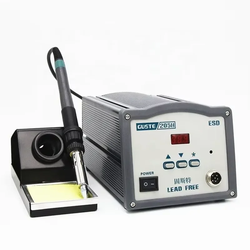 GUSTE 205 High Frequency Heating Rapidly Lead Free Soldering Station With Different Working Modes