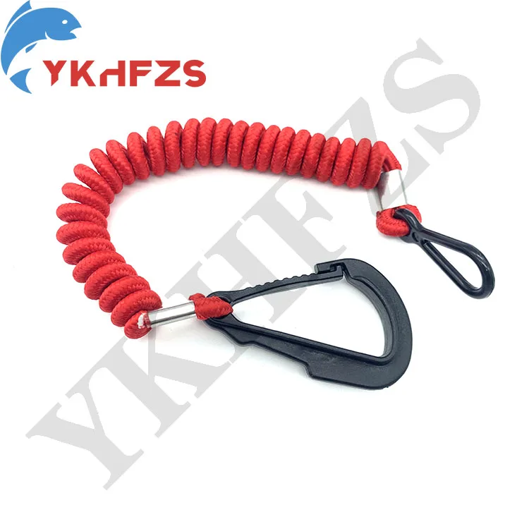 Barco Segurança Kill Stop Switch Connector, Substituição Lanyard para 15920Q54 823037A09, Interruptor de parada de emergência vermelho, 8M0092850