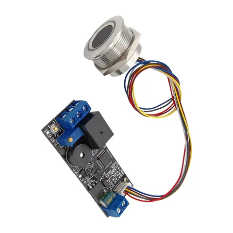 Compatible KL202+R503 Fingerprint Controller Kit DC12V Low Power Consumption Fingerprint Control Board Fingerprint Module